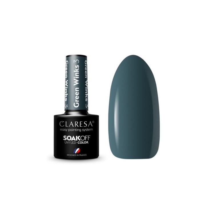 Claresa Green Winks Hybrid Nagellack /3/ 5 g