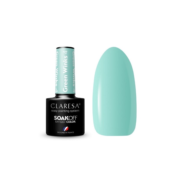 Claresa Green Winks Hybrid Nagellack /4/ 5 g