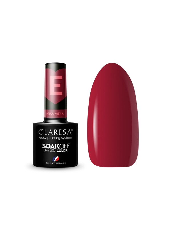 Claresa Kiss Me! Hybrid nail polish /6/ 5 g