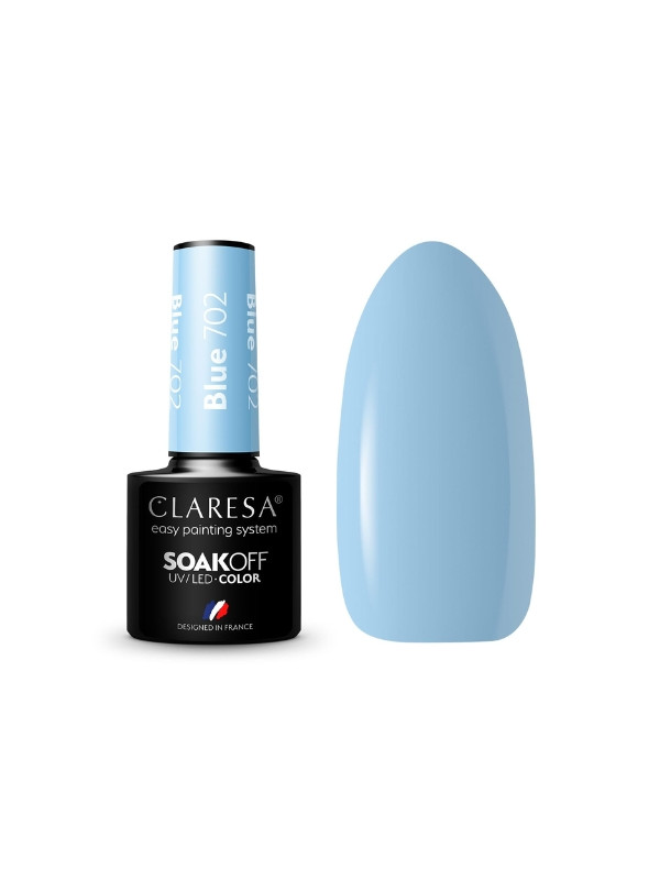 Claresa Blue Hybrid nail polish /702/ 5 g