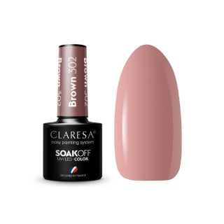 Claresa Brown Hybrid Nagellack /302/ 5 g