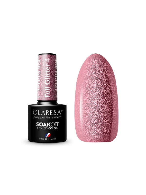 Claresa Full Glitter Hybrid Nagellack /4/ 5 g