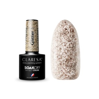 Claresa Glitter Hybrid Nagellack /3/ 5 g