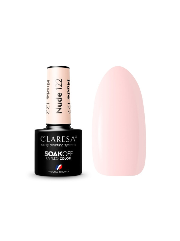 Claresa Nude Hybride nagellak /122/ 5 g