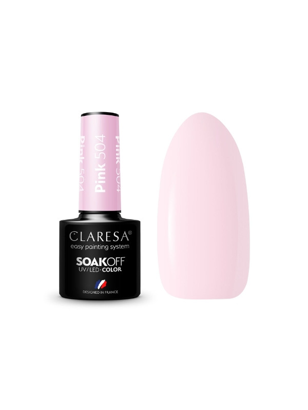 Claresa Pink Hybride nagellak /504/ 5 g