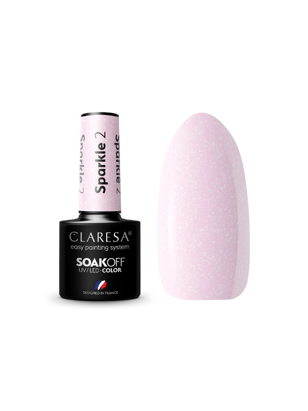 Claresa Sparkle Hybrid Nagellack /2/ 5 g