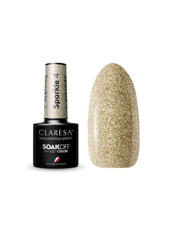 Claresa Sparkle Hybrid nail polish /4/ 5 g