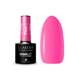 Claresa Fluo Hybrid Nagellack / 5 / 5 g