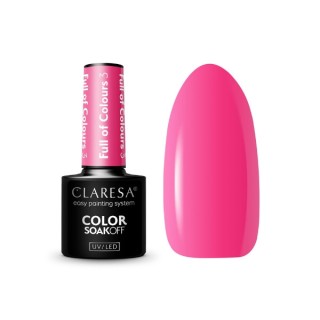 Claresa Full Of Colors Hybrid nail polish /3/ 5 g