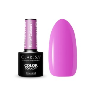 Claresa Full Of Colors Hybrid nail polish /4/ Claresa Full Of Colours Hybrid nail polish /4/ 5 g