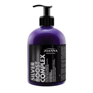 Joanna Professional SILVER BOOST COMPLEX Шампунь для волосся мелірування сріблястим кольором 500 мл