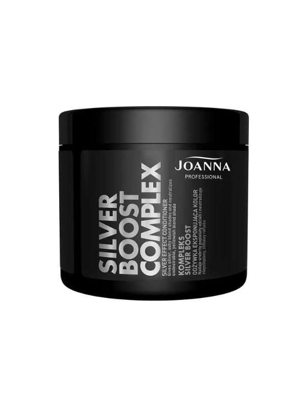Joanna Professional SILVER BOOST COMPLEX Кондиціонер для волосся мелірування сріблястим кольором 500 мл