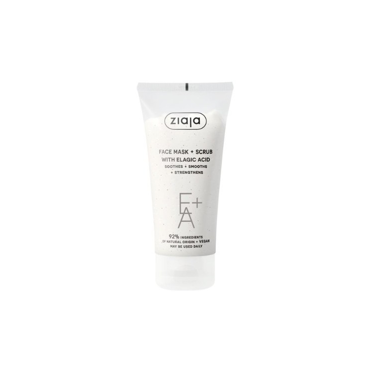 Masque Ziaja - Peeling visage à l'acide ellagique 55 ml