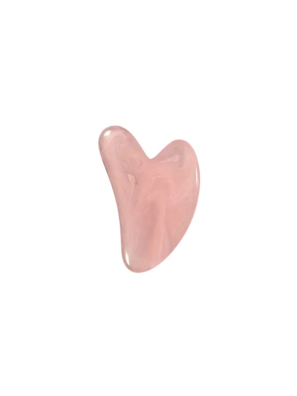 Gua Sha for facial massage Pink 1 piece