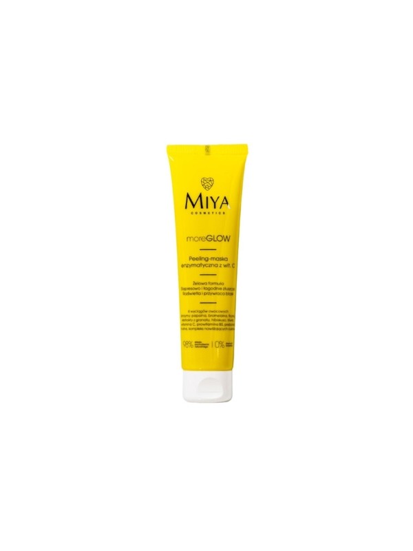 Miya Cosmetics meerGLOW Enzymatic Peeling - Gezichtsmasker met vitamine C 60 ml