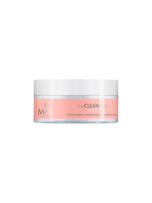 Miya Cosmetics myCLEANhero reinigende en verzorgende Gezichtsboter 4in1 70 g