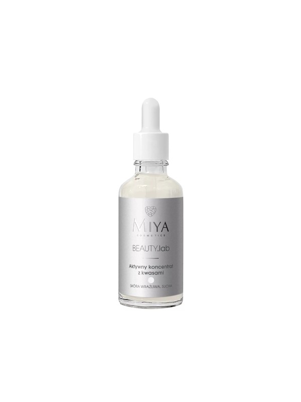 Miya Cosmetics BEAUTY .lab actief concentraat voor de droge en gevoelige huid 50 ml