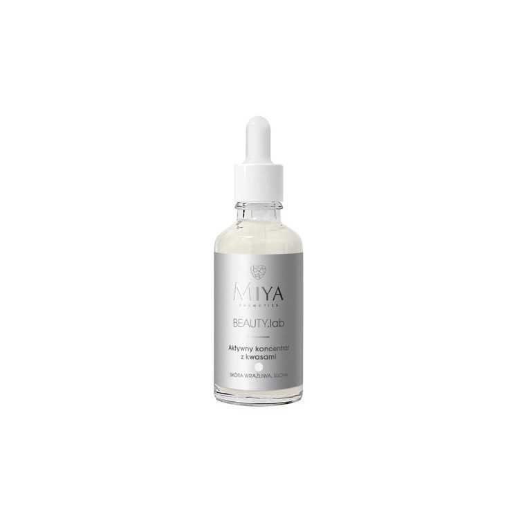 Miya Cosmetics BEAUTY .lab actief concentraat voor de droge en gevoelige huid 50 ml