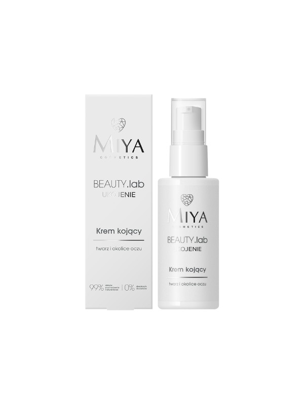 Miya Cosmetics BEAUTY .lab Verzachtende crème voor gezicht en ogen 50 ml