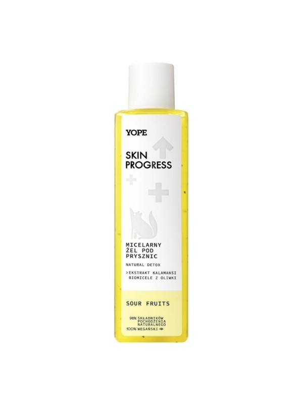 YOPE Skin Progress Micellar Natural Detox Douchegel 200 ml