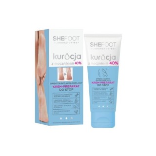 SheFoot Softening and smoothing Cream - Foot preparation with Urea 40% 75 ml