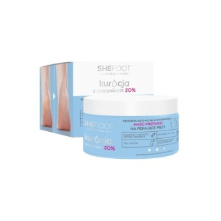 SheFoot Regenerating and soothing vitamin ointment - Foot preparation for cracked heels with Urea 20% 80 ml