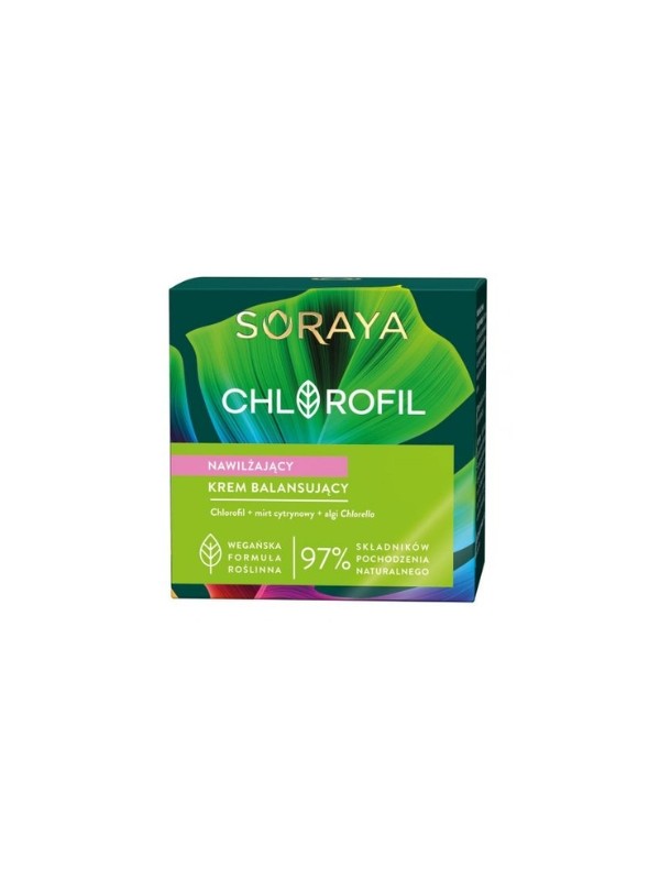 Зволожуючий крем для обличчя Soraya Chlorophyll Balancing Moisturizing Face Cream 50 мл