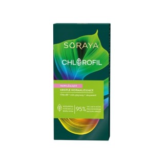 Soraya Chlorophyll Normalisierende feuchtigkeitsspendende Gesichtstropfen 30 ml