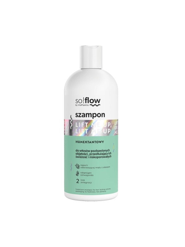 So!flow Humectant Shampoo для низькопористого волосся без об'єму, продовжуючи його свіжість 300 мл