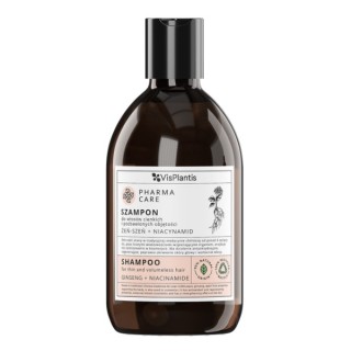 Vis Plantis Pharma Pflegeshampoo für dünnes und volumenloses Haar Ginseng + Niacinamid 500 ml