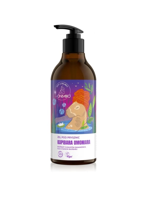 ONLYBIO Body in Balance Capybara OMoniara Douchegel 400 ml