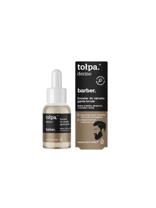 Tołpa Dermo Barber. Stoppel- und Dickbart-Booster für Männer 30 ml