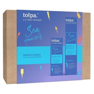 Tołpa Na Gift My Skin Changer Sea Yourself : hydraterend Serum 30 ml + gezichtscrèmemasker 40 ml