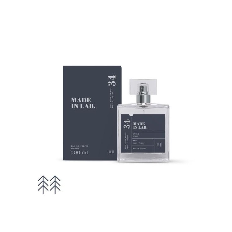 Made in Lab 34 Men Eau de Parfum für Männer 100 ml