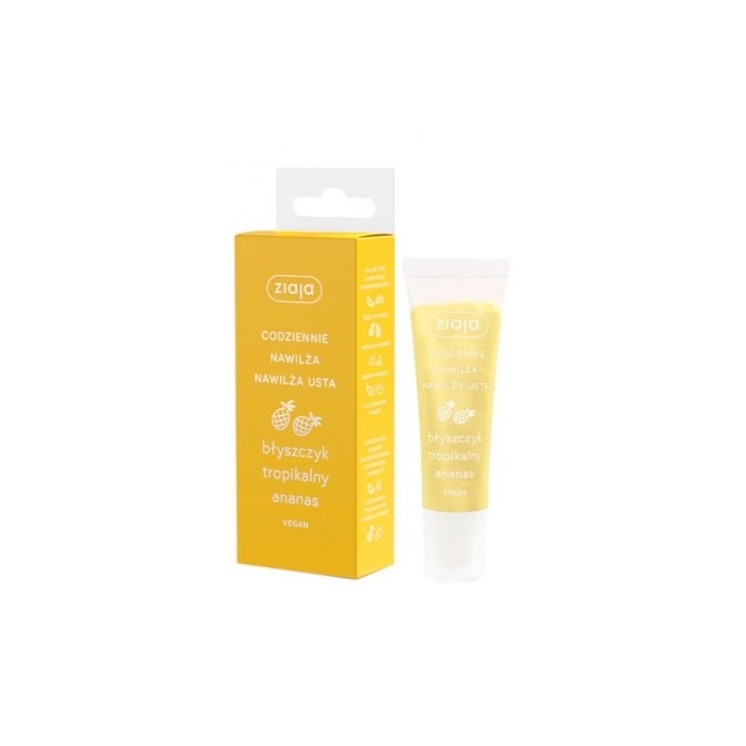 Gloss à lèvres Ziaja Ananas tropical