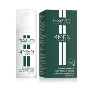 Bandi 4Men Care feuchtigkeitsspendende und beruhigende Gesichtscreme für Männer 50 ml