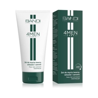 Bandi 4Men Care zum Waschen von Gesicht, Haaren und Bart 150 ml