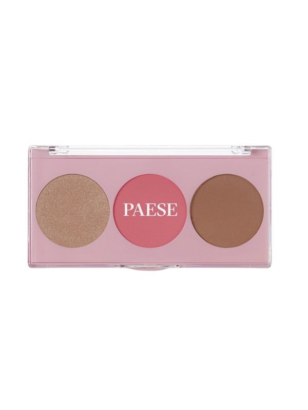 Paese Limited Edition Contourpalet Highlighter + Blush + Bronzer 8 gr