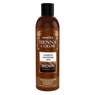 Шампунь Venita Henna Color для каштанового волосся Brown 250 мл