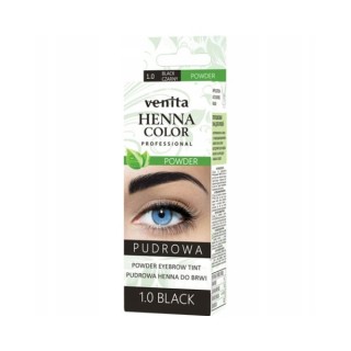 Venita Professional powder Henna for eyebrows /1.0/ Black 4 g