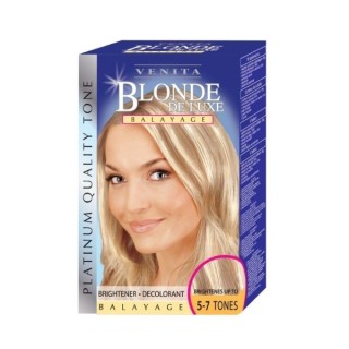 Освітлювач для волосся Venita Blonde De Lux Balayage 5 тонів 130 мл