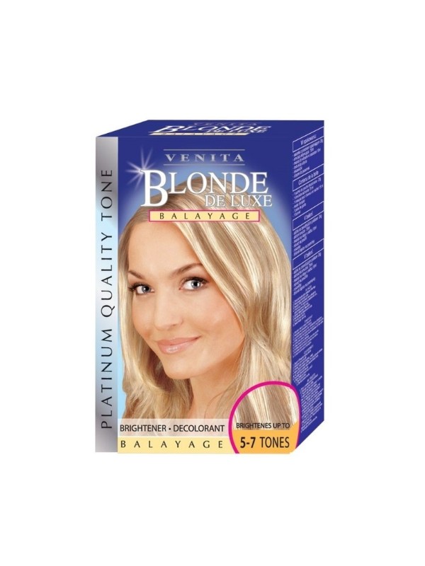 Освітлювач для волосся Venita Blonde De Lux Balayage 5 тонів 130 мл
