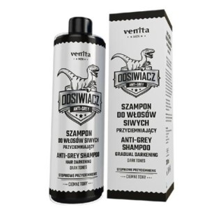 Venita Men Verduisterende ontvetter Shampoo voor grijs haar Donkere tinten 200 ml