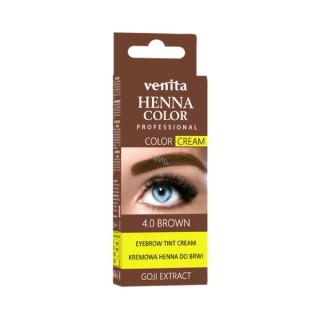 Venita crème Henna voor wenkbrauwen /4.0/ Bruin 30 g