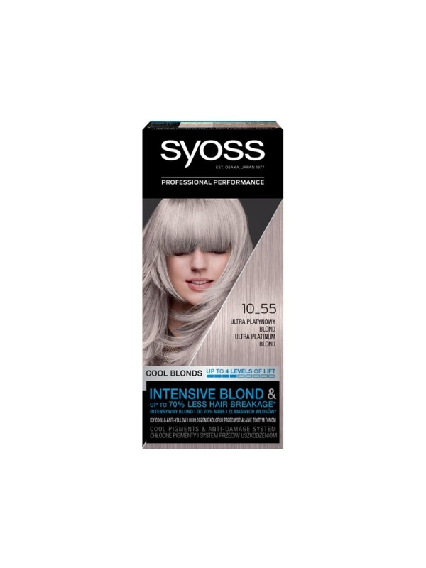 Syoss Haarverf /10-55/ Ultra Platina Blond