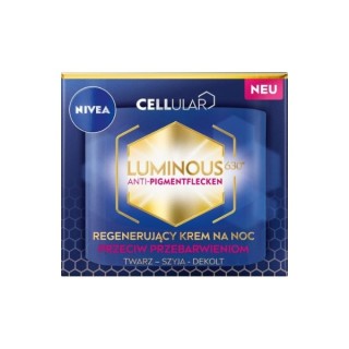 Nivea Cellular Iluminous Regenerating Night Face Cream against discoloration 50 ml