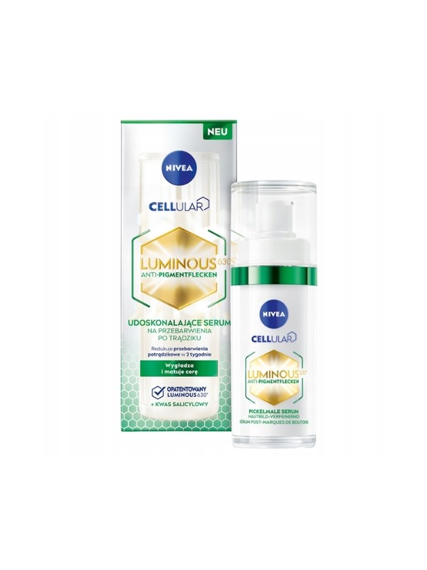 Nivea Cellular Iluminous Perfecting Face Serum voor acneverkleuringen 30 ml