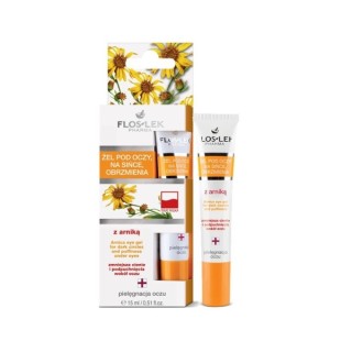 Floslek Arnica Gel für Augen, Prellungen und Schwellungen 15 ml