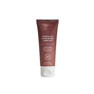 4Organic Hello LOVE Natuurlijke vochtinbrengende Intieme crème Chocolate 75 ml