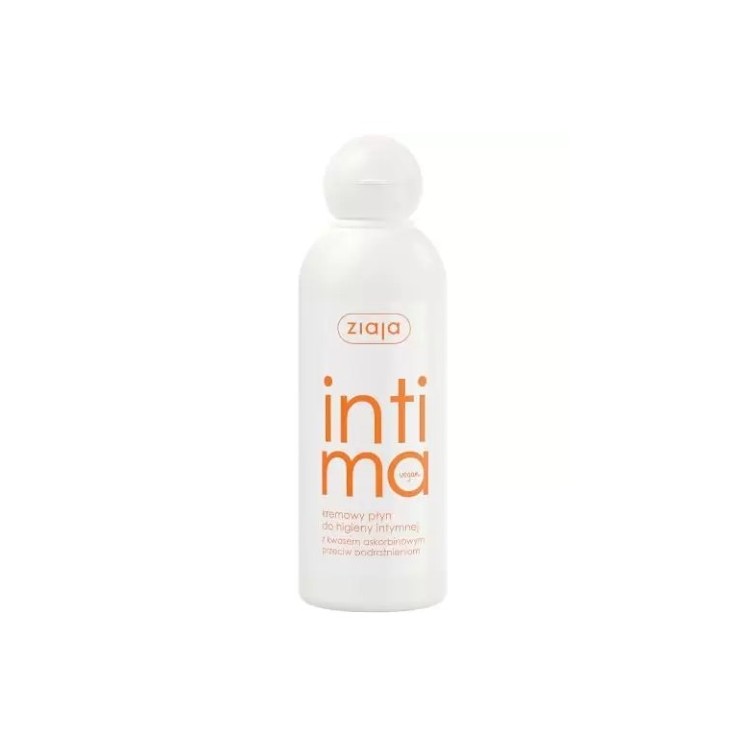 Ziaja Intima Fluide d'hygiène intime crémeux à l'acide ascorbique 200 ml